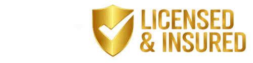 Licensed and insured badge